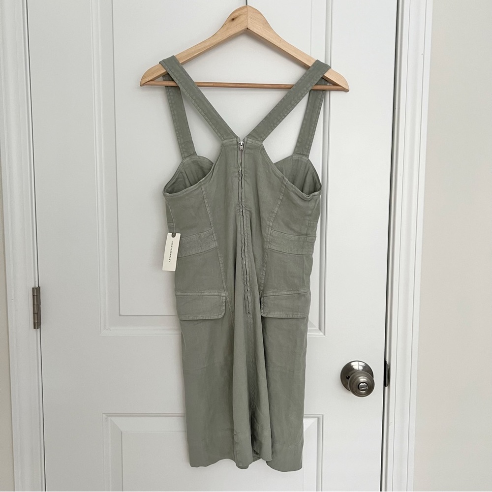 Anthropologie Light Gray Mini Dress - Picture 4 of 9